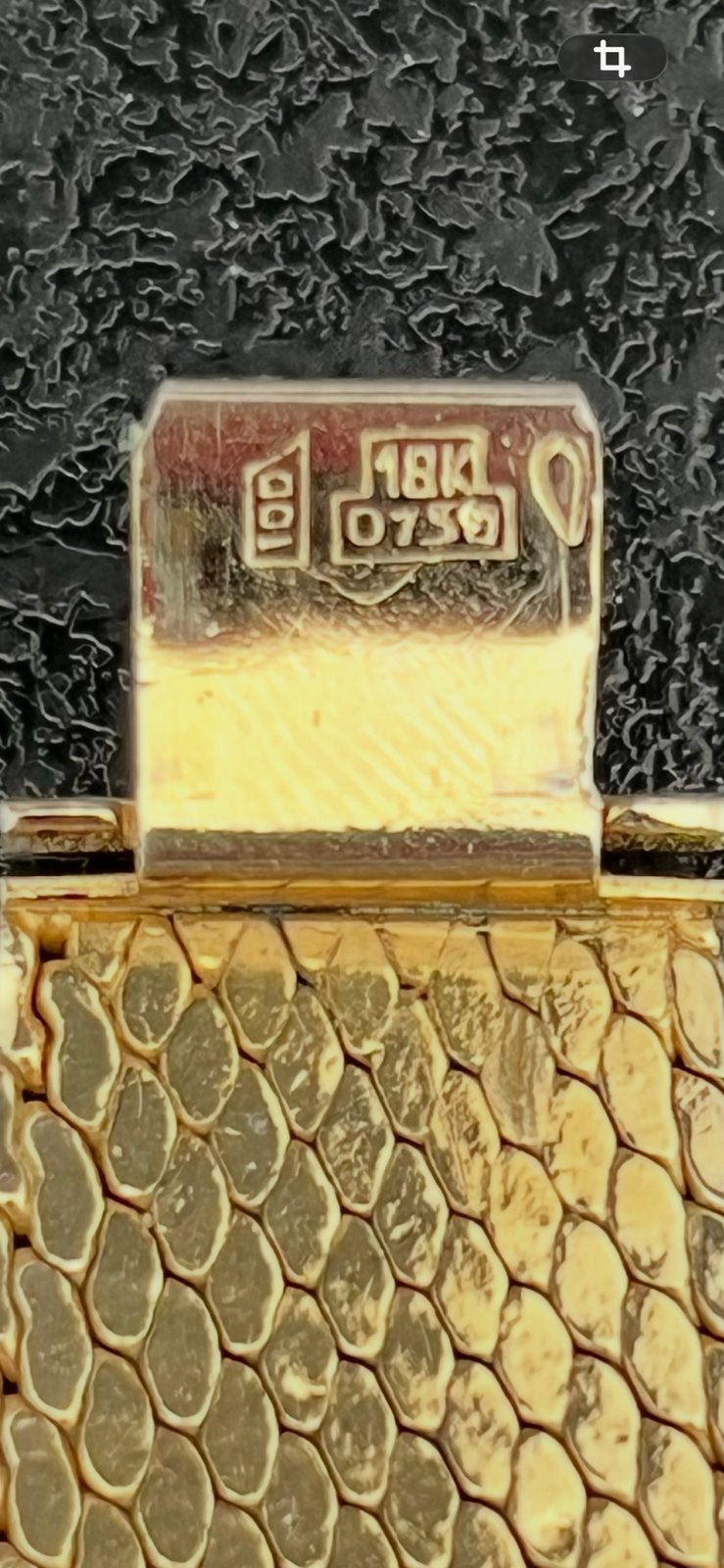 Prachtige 18K (750) Gouden Vintage Armband, Ophalen of Verzenden, Goud, Armband