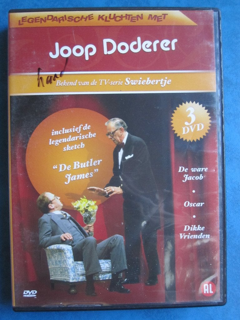 Legendarische kluchten met... Joop Doderer (3 disc), Stand-up of Theatershow, Overige artiesten, Alle leeftijden, Zo goed als nieuw