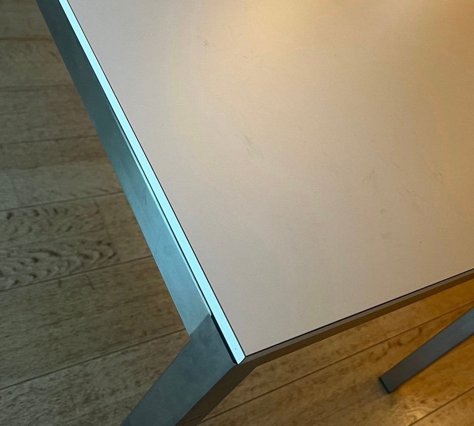 Mooie moderne eetkamertafel wit. Perfecte staat., Ophalen, Zo goed als nieuw