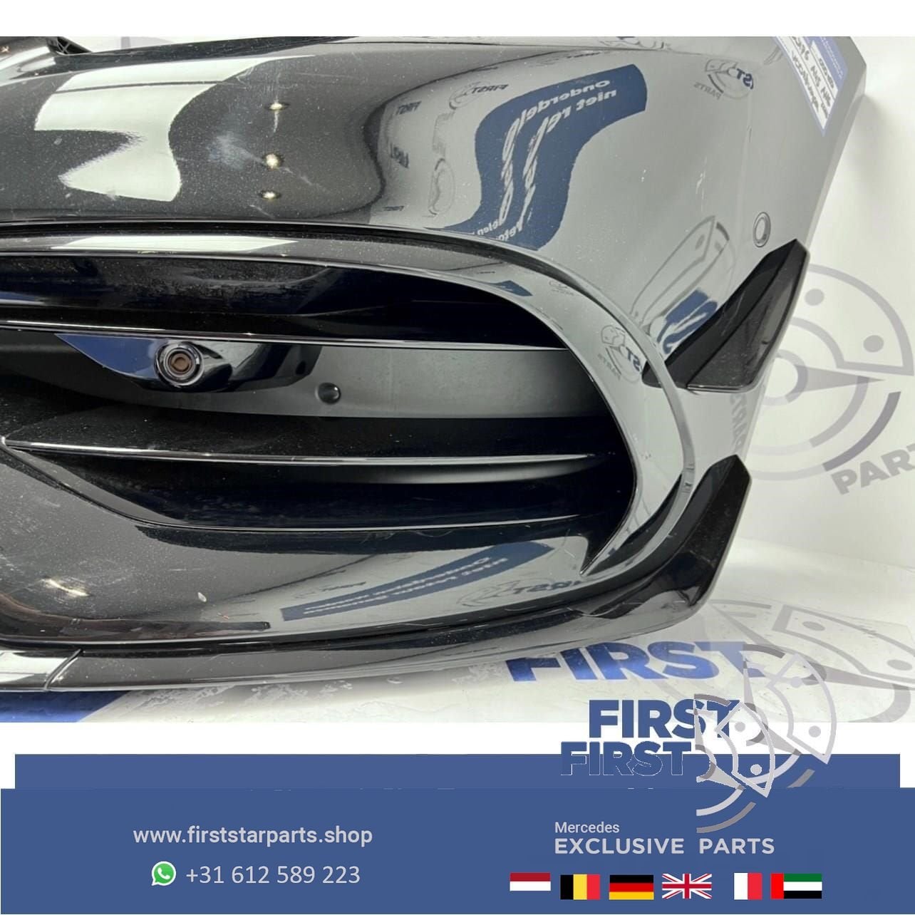 W176 FACELIFT A KLASSE 2018 A45 AMG PERFORMANCE VOORBUMPER Z, Gebruikt, -, Voor, Ophalen of Verzenden