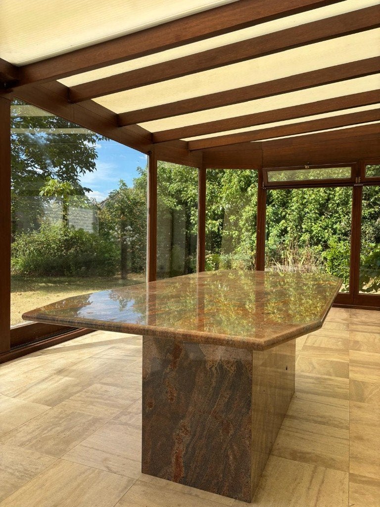 Tafel massief-marmer, Antiek en Kunst, Ophalen