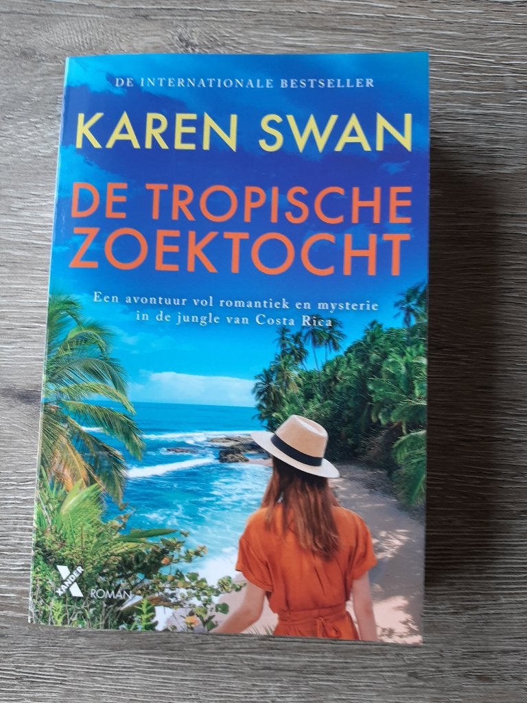 De tropische zoektocht van Karen Swan., Enlèvement