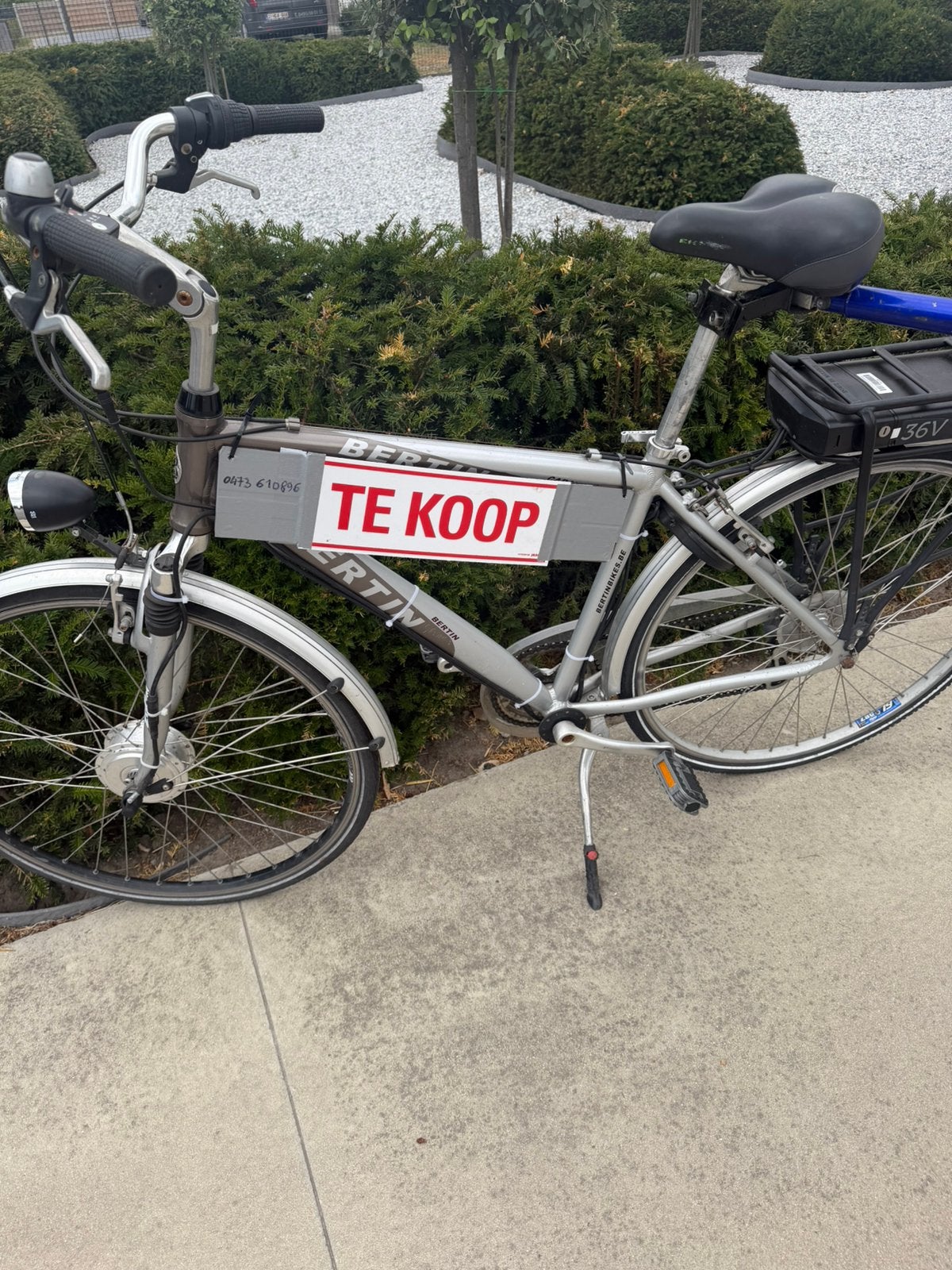 Elektronische herenfiets, Ophalen, Zo goed als nieuw