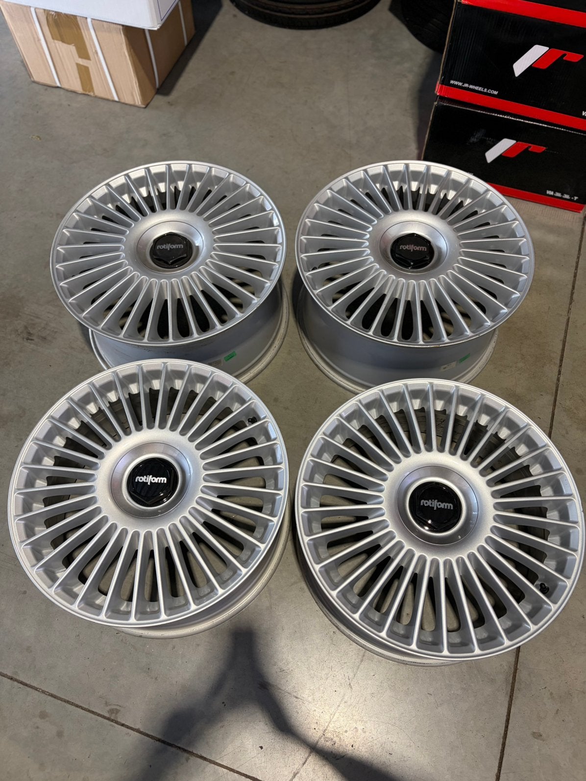 20” rotiform grz, Enlèvement