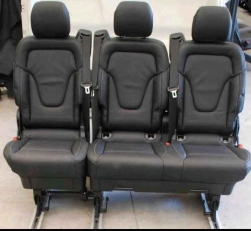 Banquette Mercedes Original W447 en cuir Lugano, Enlèvement, Utilisé, Mercedes-Benz