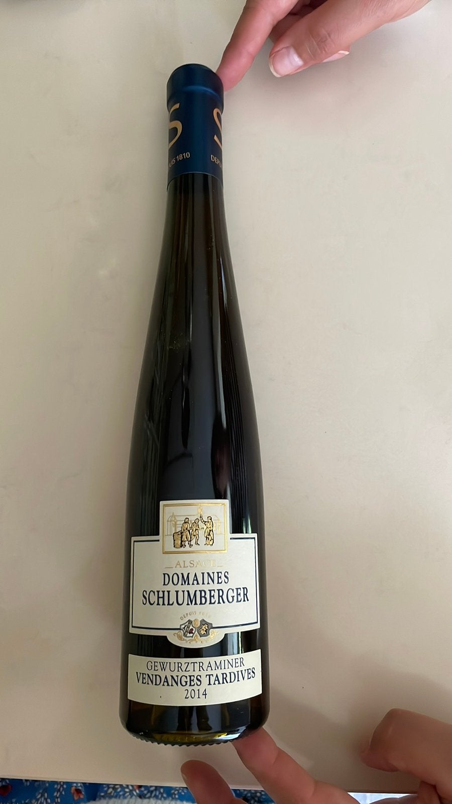 topwijn van Domaines Schlumberger Gewurztraminer VT 2014, Collections, Vins, Neuf, Pleine, Vin blanc, Enlèvement