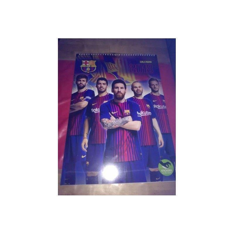 Calendrier Officiel Barcelona FCB 2018, Enlèvement ou Envoi, Calendrier annuel, Neuf
