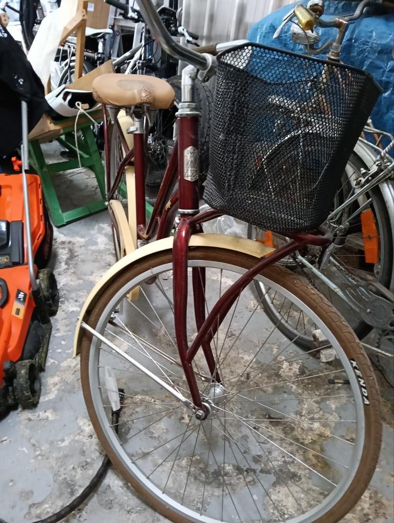 Vélo pour femme (Avec frein à pédale inversée), Enlèvement