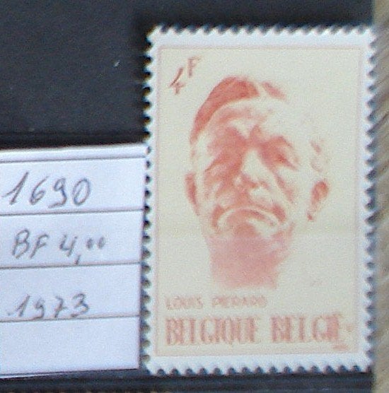 Belgique    1690     **/mnh, Neuf, Non oblitéré, Gomme originale, Envoi