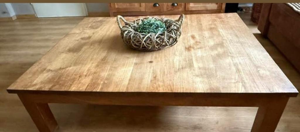 Salontafel teakhout, Enlèvement, Comme neuf, Teck
