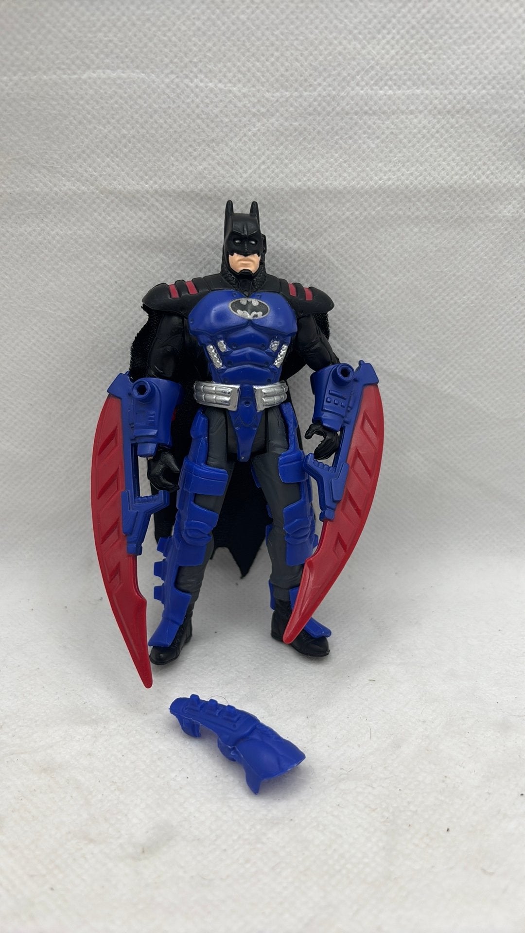 Vintage 1995 Kenner Batman Forever Blast Cape Batman, Collections, Enlèvement ou Envoi, Utilisé