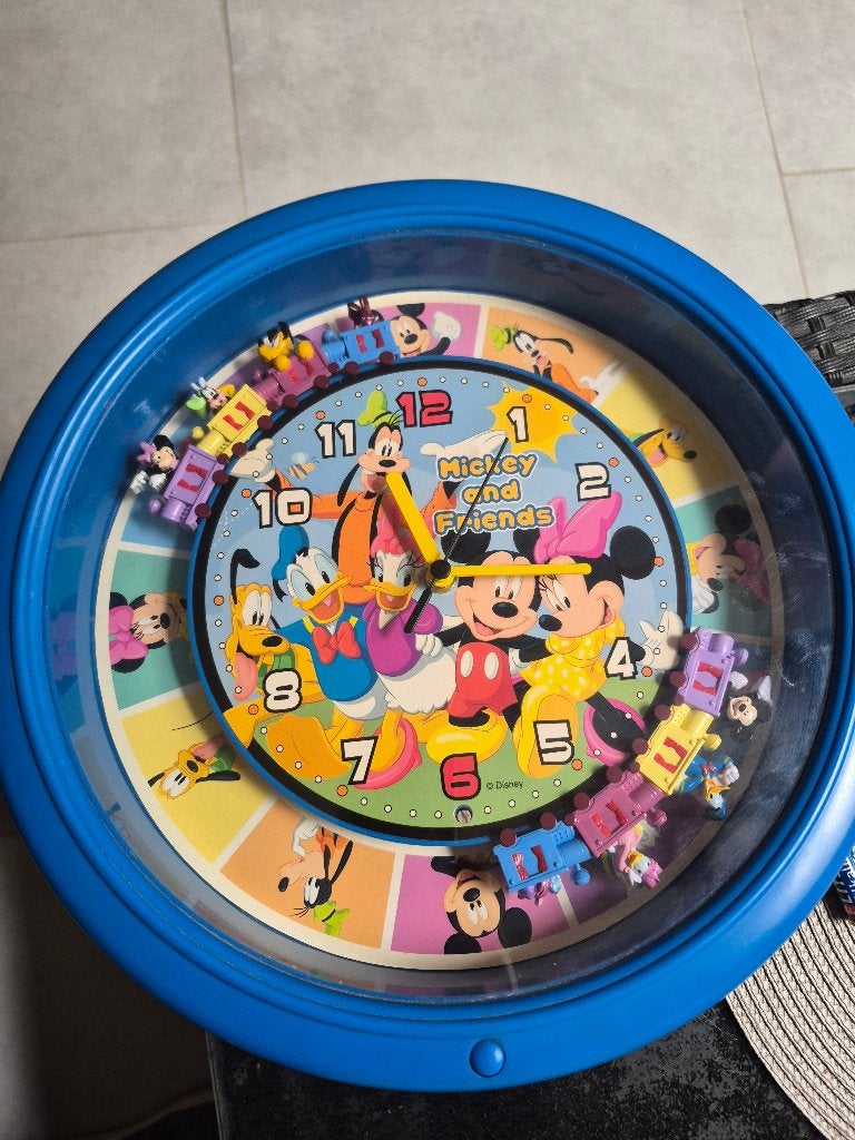 Horloge Disney, Ophalen, Mickey Mouse, Zo goed als nieuw, Overige typen