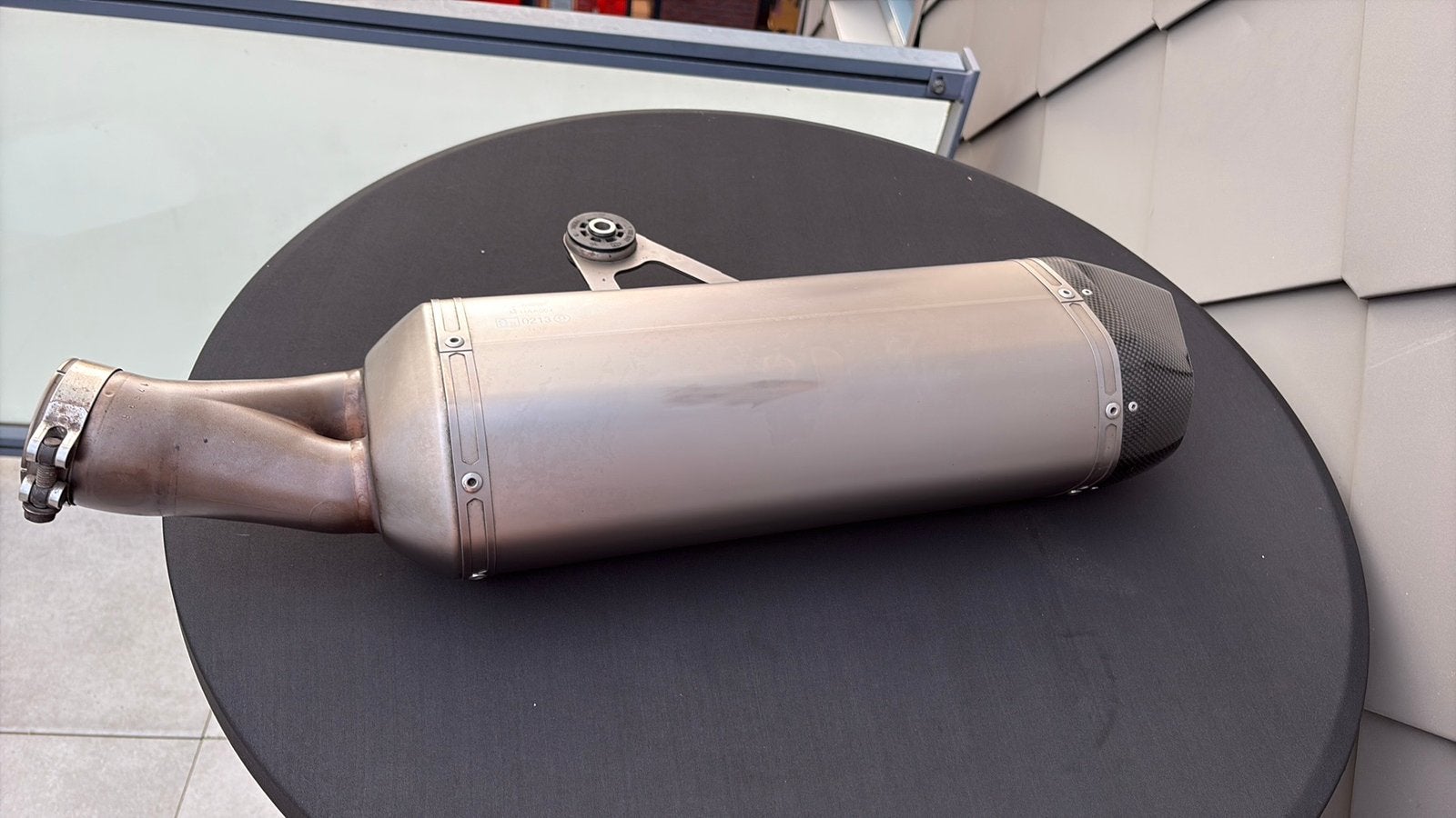 Akrapovic sportdemper bmw 1200 gs (nieuwstaat), Ophalen of Verzenden, Gebruikt, BMW