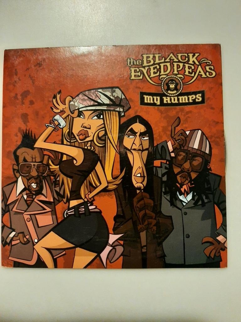 Cd 2t - the Black Eyed Peas- my humps, Ophalen of Verzenden, Gebruikt