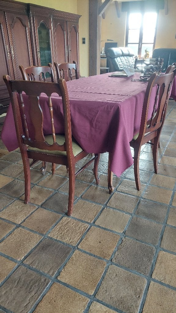 kasten tafel en stoelen, Antiek en Kunst, Ophalen