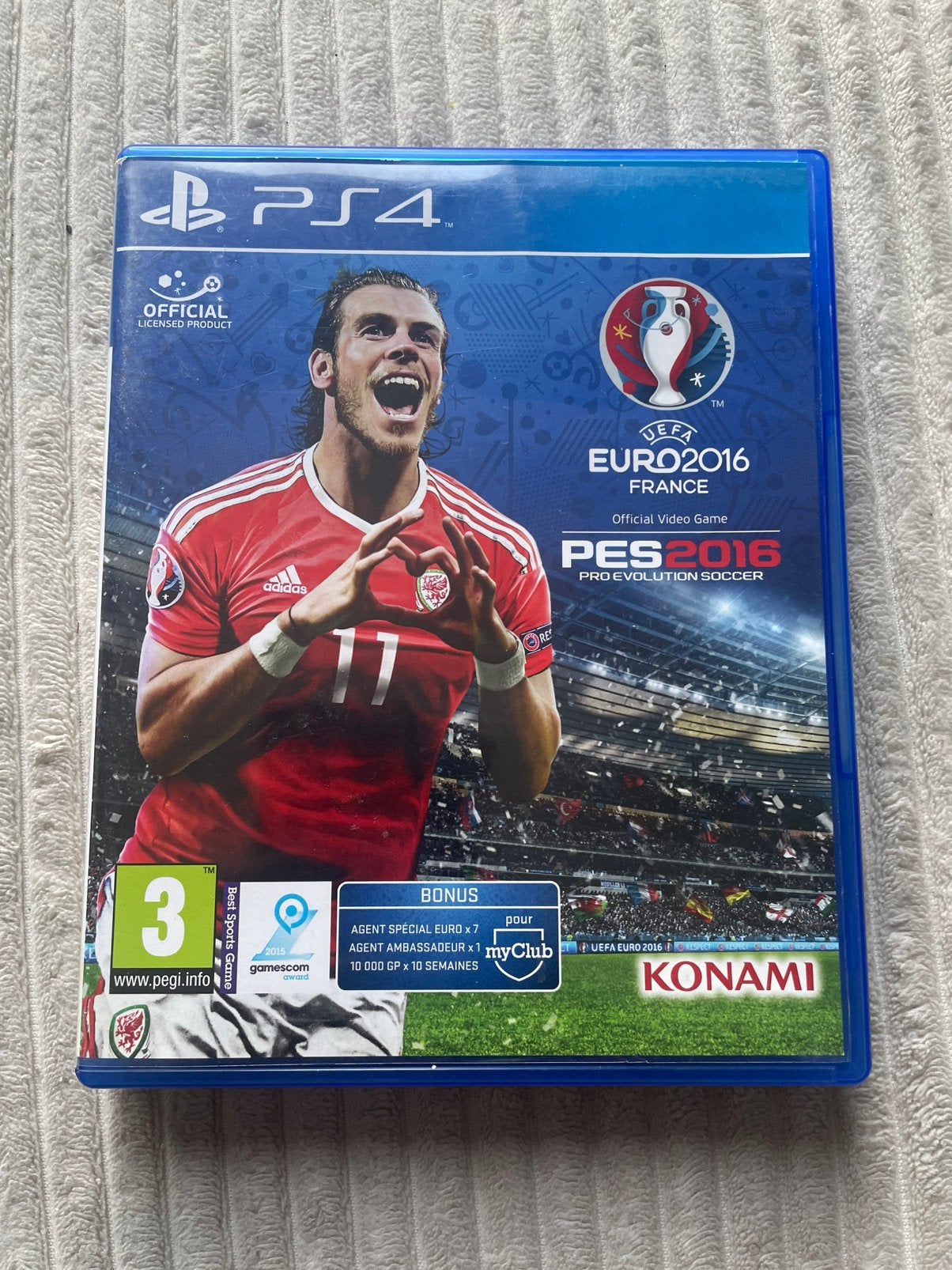 PES 2016 – UEFA EURO 2016 PS4, Consoles de jeu & Jeux vidéo, Enlèvement ou Envoi, Comme neuf, À partir de 3 ans, 3 joueurs ou plus