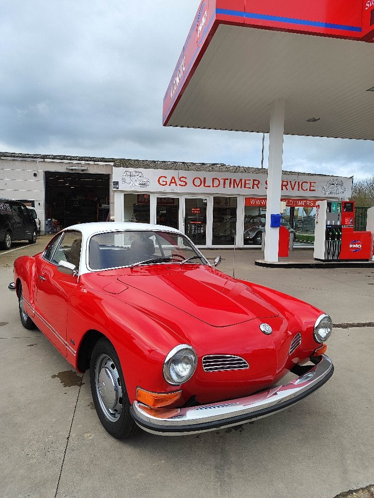 VW Karmann Ghia 1600 année 1972 contrôle + garantie, Autos, Rouge, Autres modèles, Entreprise, Garantie prolongée