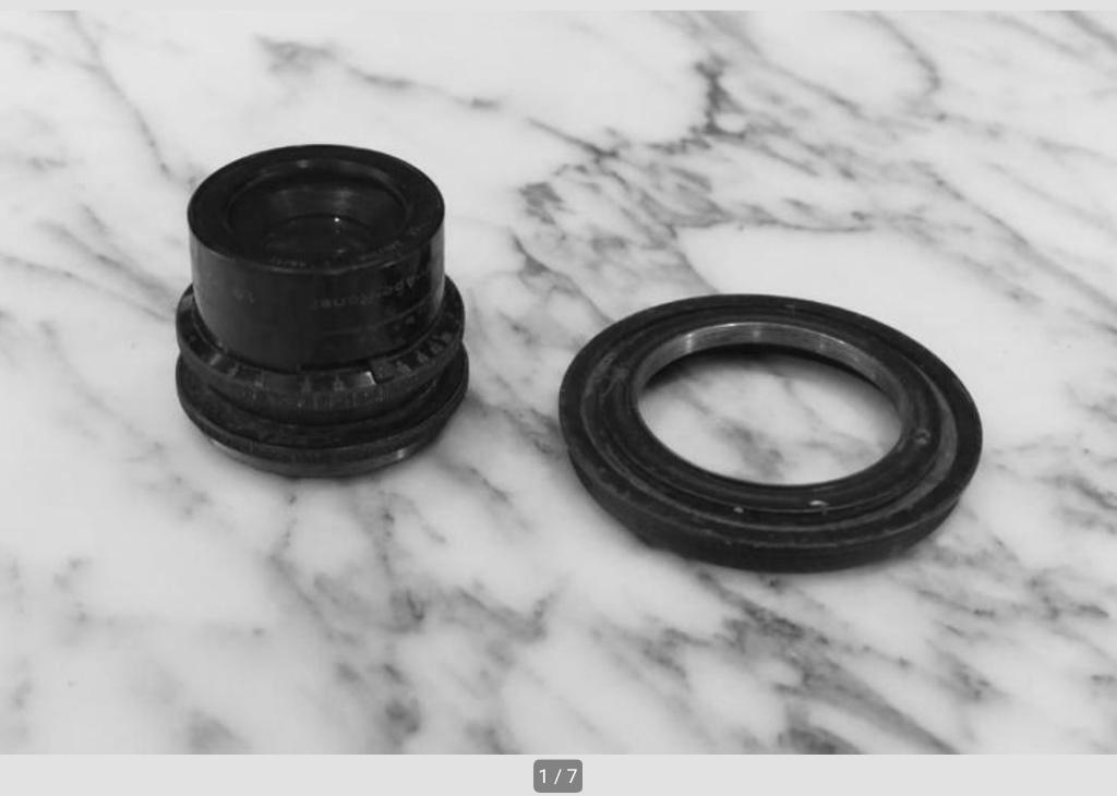 Rodenstock Klimsch Apo Ronar 240mm f/9 vergroter lens, Audio, Tv en Foto, Ophalen of Verzenden, Niet werkend, Doka-onderdelen