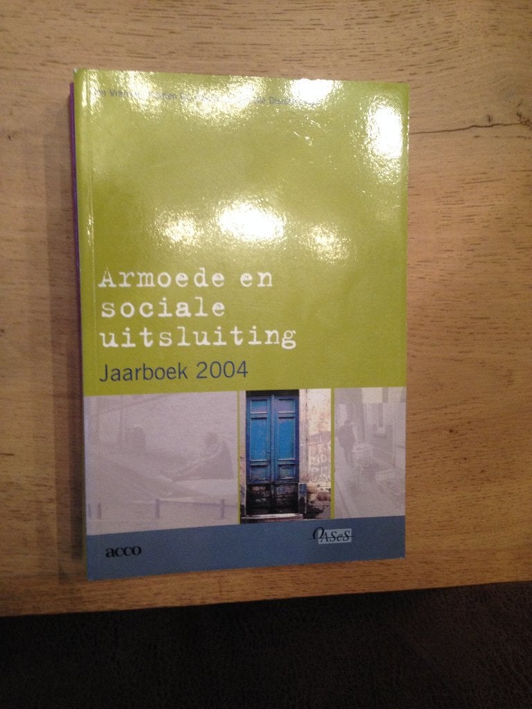 Acco armoede en sociale uitsluiting jaarboek 2004, Ophalen of Verzenden, Zo goed als nieuw