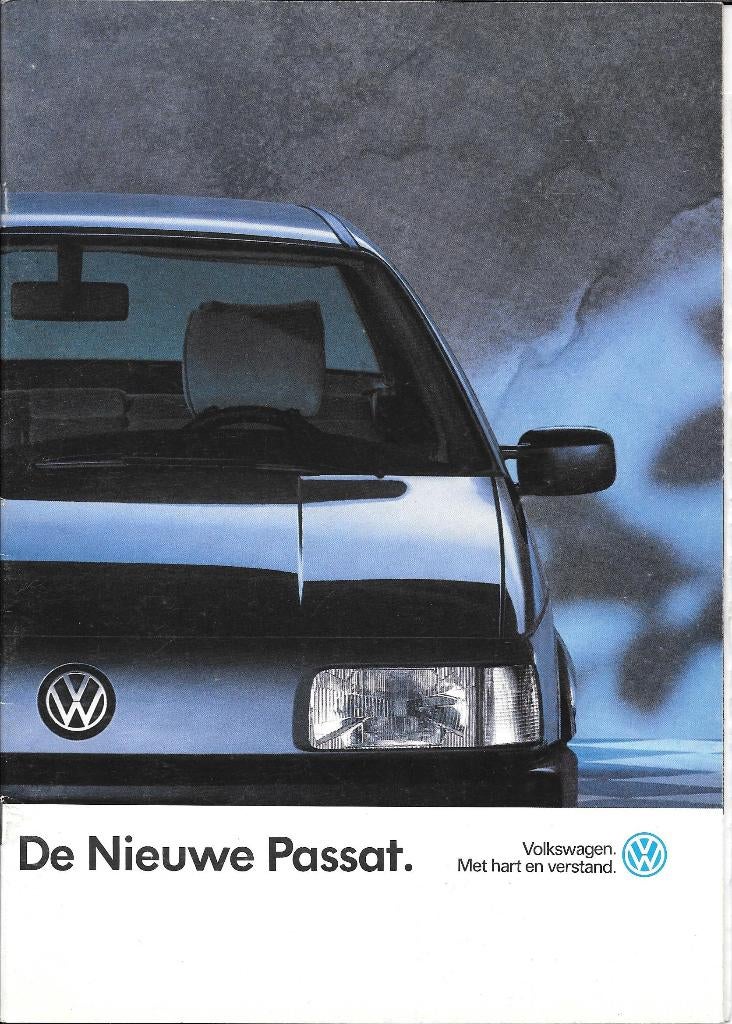 VOLKSWAGEN PASSAT  1989, Boeken, Auto's | Folders en Tijdschriften, Ophalen of Verzenden, Zo goed als nieuw, Volkswagen