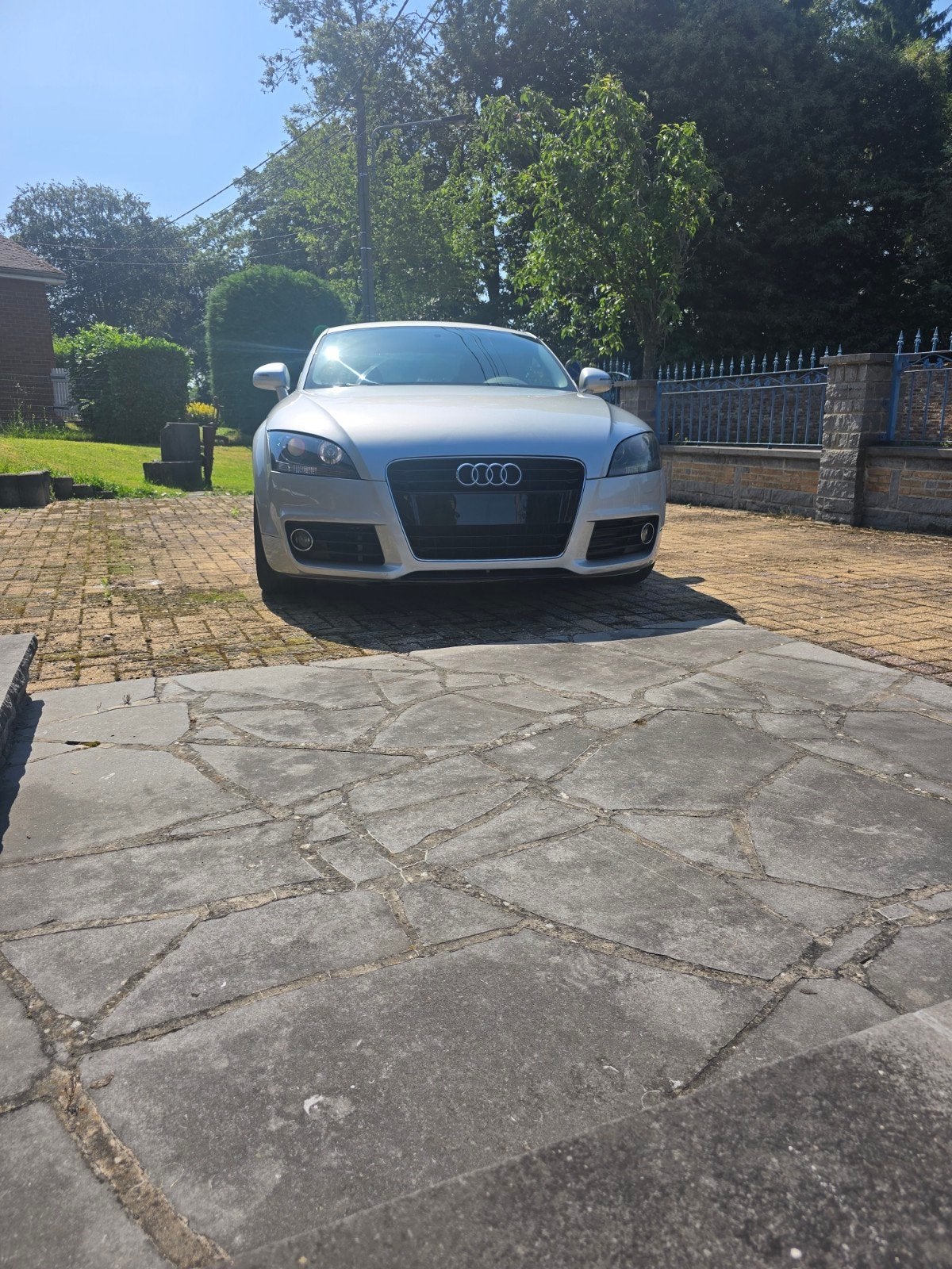 Audi TT 1.8 TFSi, Auto's, Zwart, 4 cilinders, Particulier, Automatische klimaatregeling