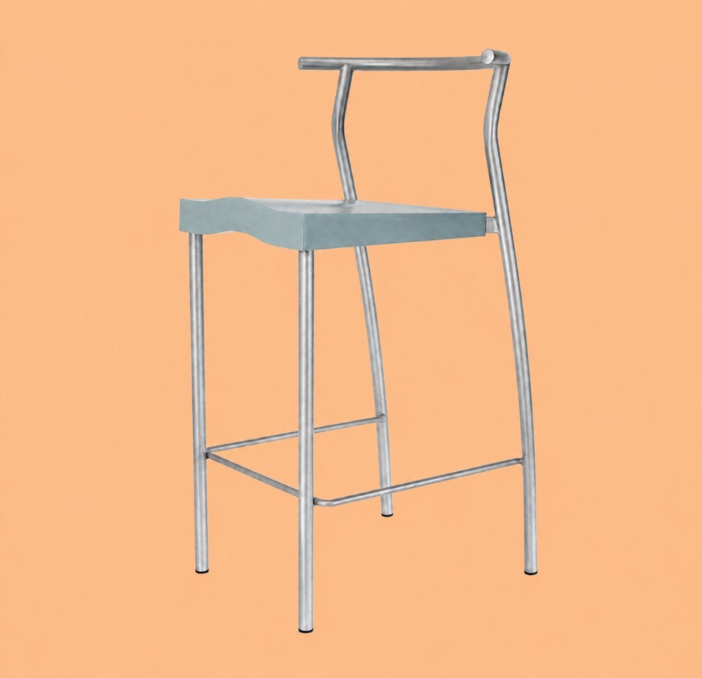 Vintage 'Hi-Glob' barkruk Philippe Starck - Kartell Italy, Ophalen, Stoel, Kunststof