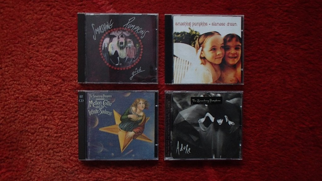 SMASHING PUMPKINS - 4 x CD, Envoi, Utilisé, Rock alternatif, Album
