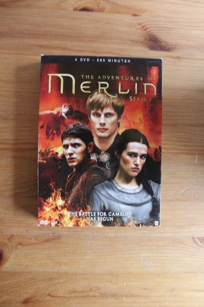 The adventures of Merlin            serie 3, Cd's en Dvd's, Dvd's | Tv en Series, Vanaf 12 jaar, Ophalen of Verzenden, Zo goed als nieuw
