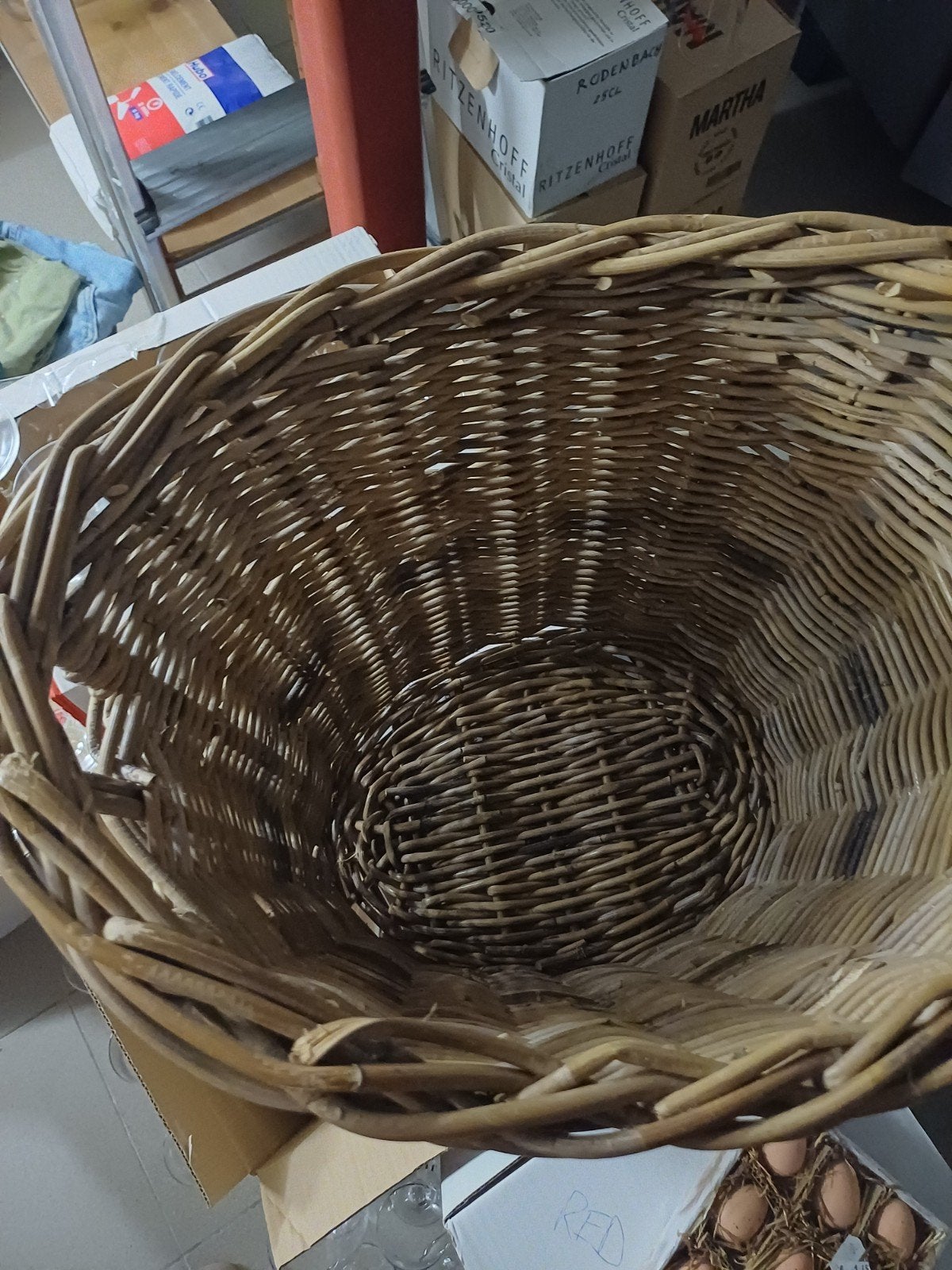 houtmand riet, Enlèvement, Osier, Panier