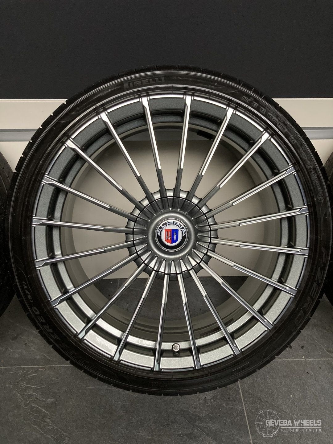20” originele BMW Alpina B4 G26 velgen + banden breedset, Auto-onderdelen, Gebruikt, 255 mm, -, -
