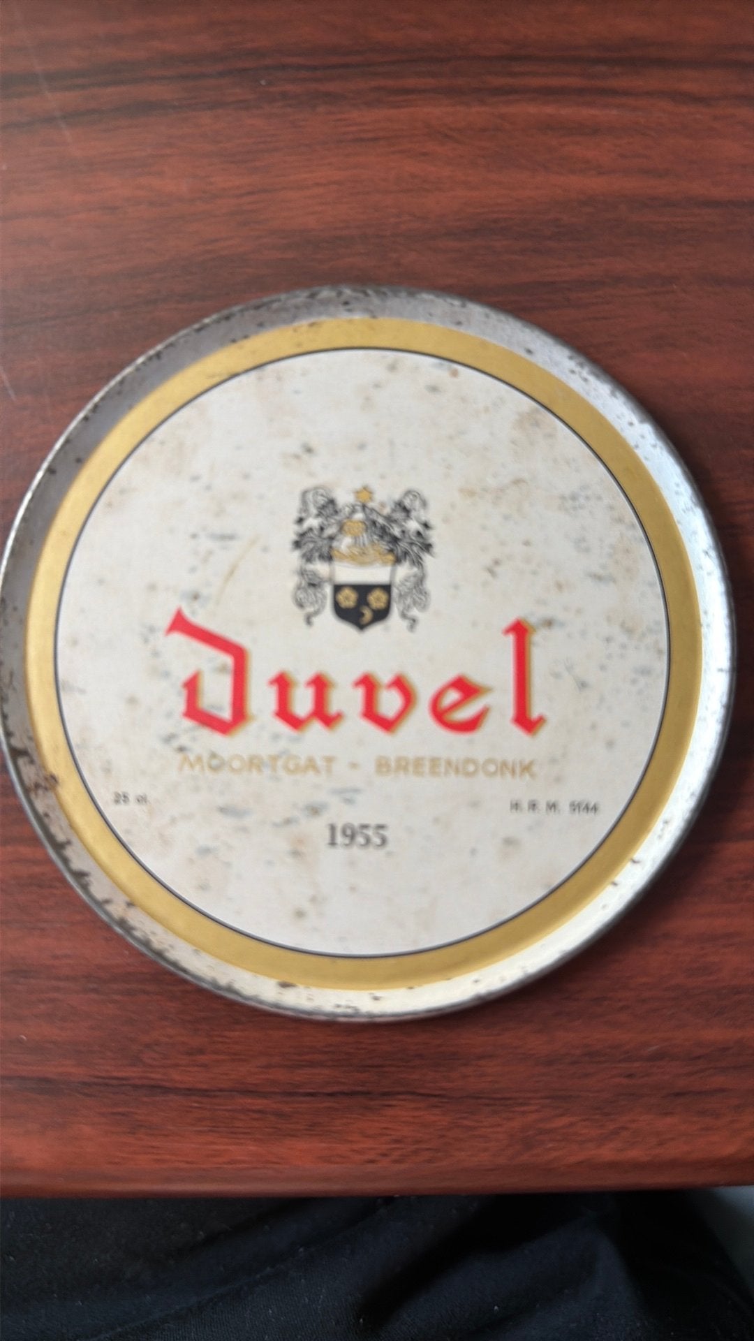 3 van de 4 onderzetters, Verzamelen, Biermerken, Ophalen, Gebruikt, Duvel