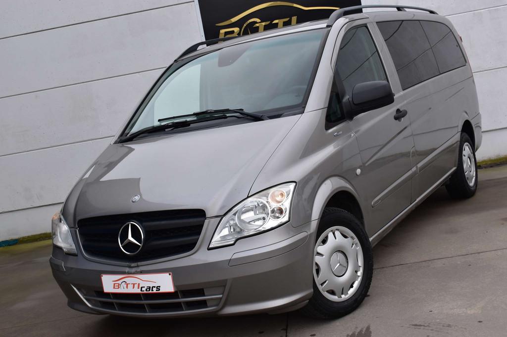 Mercedes-Benz Vito 2.2 CDI* Dubbel Cabine 5plaatsen* Trekhaa, Auto's, Euro 5, Stof, Gebruikt, 4 cilinders