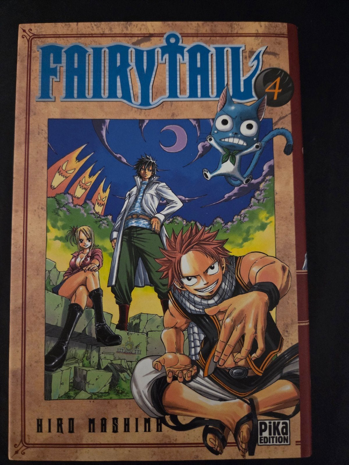 livre bd manga Fairy Tail T4 de Hiro Mashima, Livres, Enlèvement ou Envoi, Comme neuf, Hiro Mashima, Comics