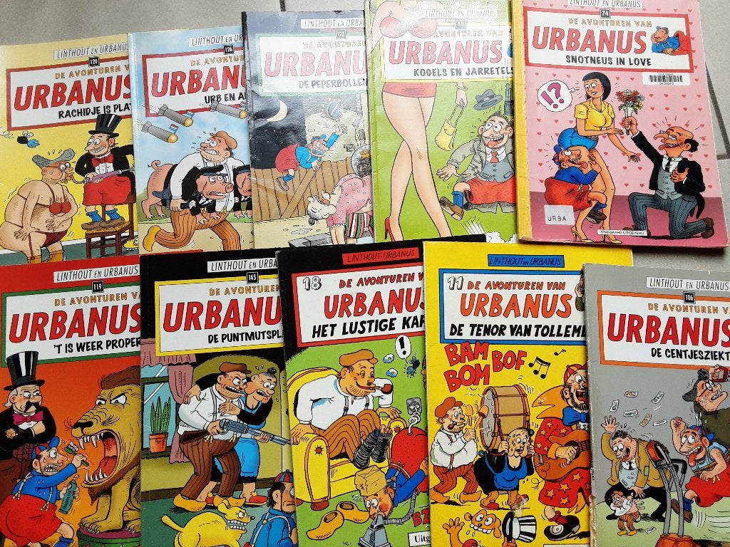 Strips, Boeken, Meerdere stripboeken, Ophalen, Gelezen