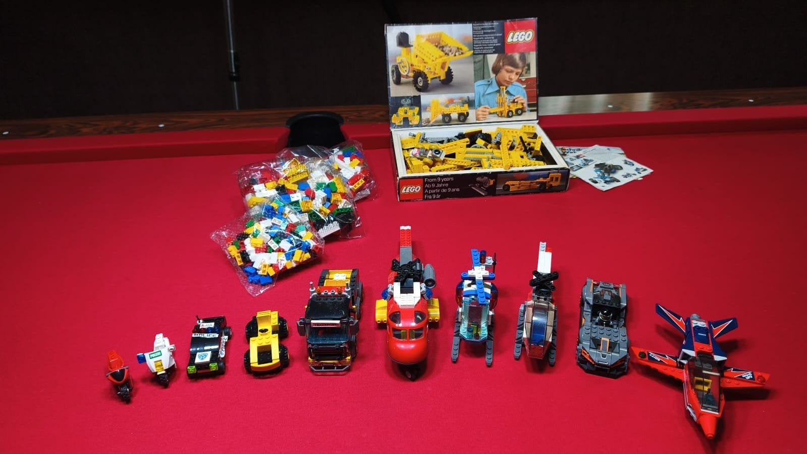 17 kilo lego, Enlèvement, Lego