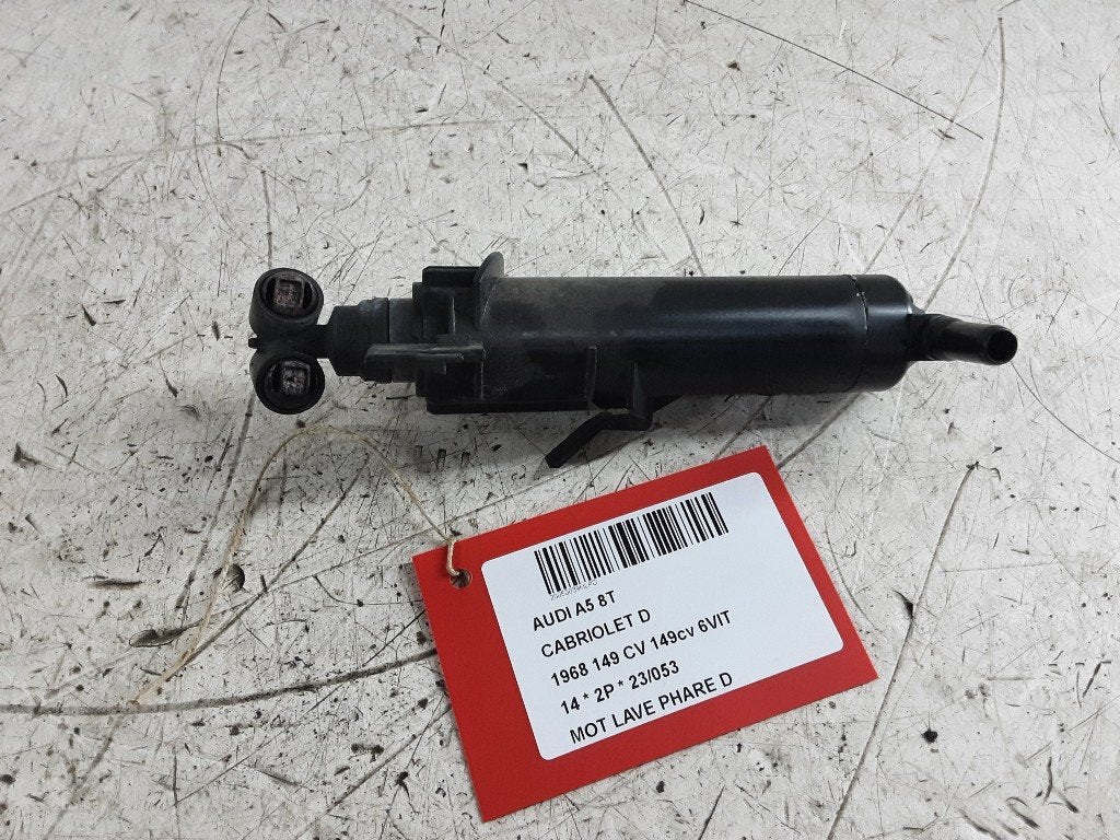 KOPLAMPSPROEIERPOMP Audi A5 Cabrio (8F7) (8T0955102D), Gebruikt, Mevr. I. Hauben, Audi, Rue de l'Espoir 34 34
4030  GRIVEGNÉE, BE