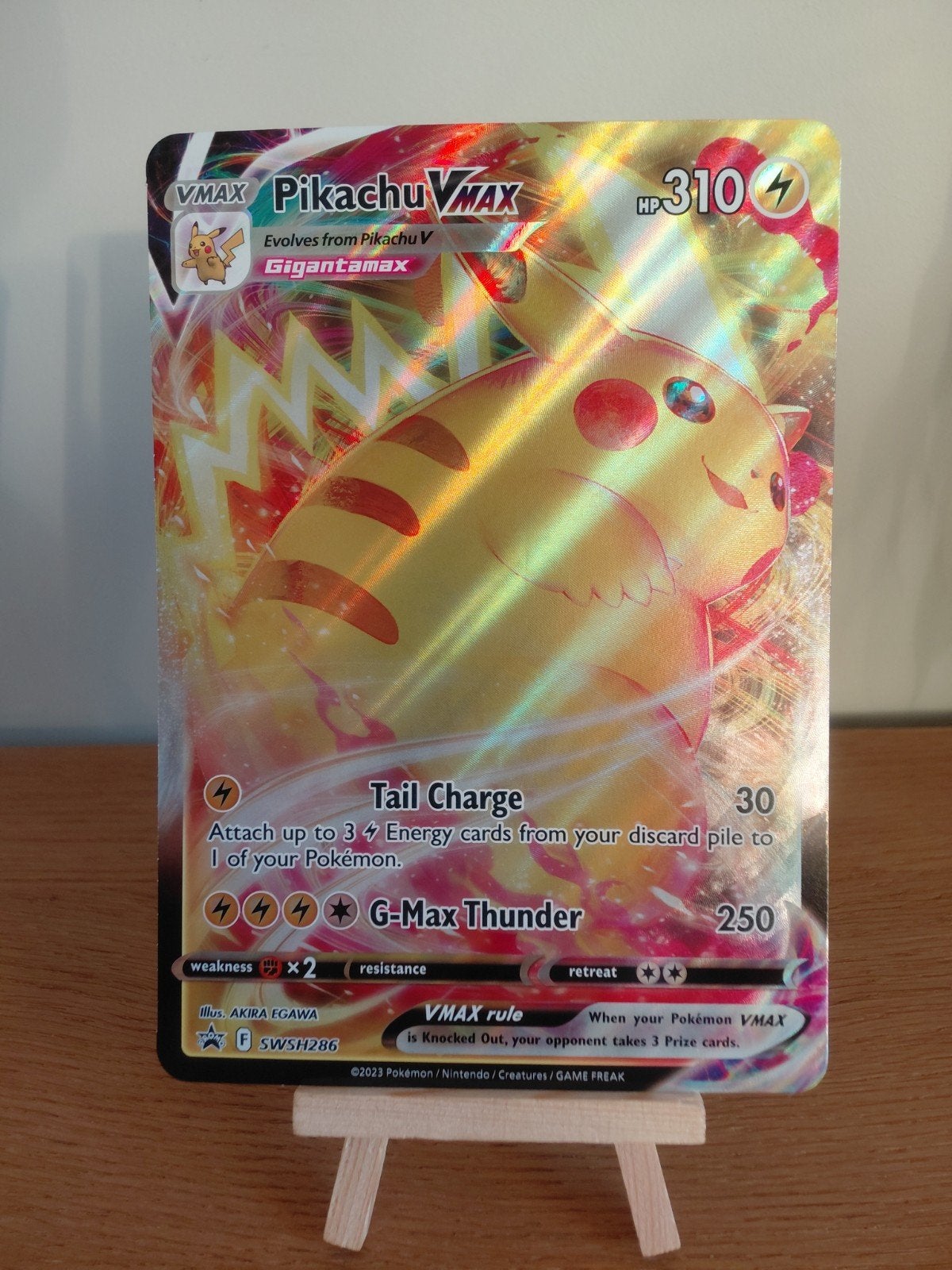 Carte Jumbo Pokemon Pikachu, Enlèvement ou Envoi, Utilisé, Cartes en vrac