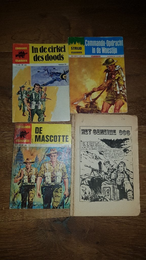 mini oorlogstrips, Meerdere stripboeken, Ophalen of Verzenden, Gelezen
