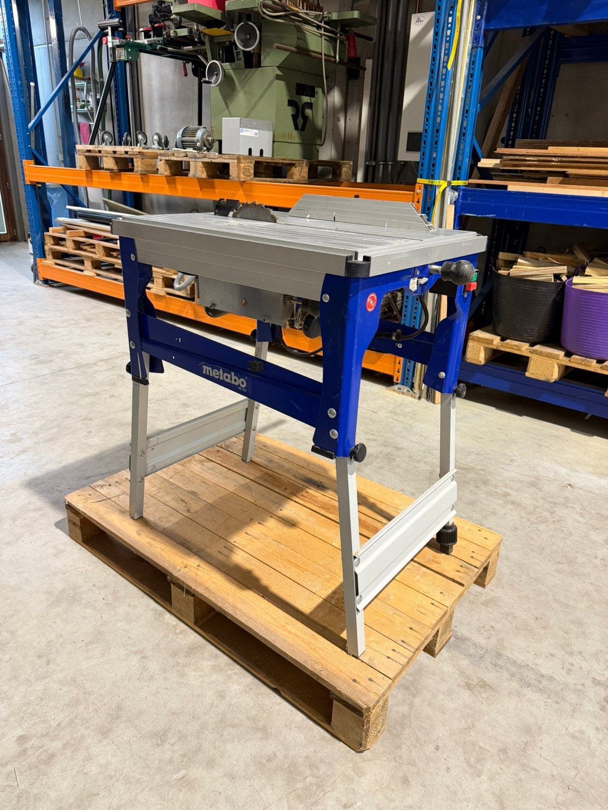 Tafelzaag Metabo, Doe-het-zelf en Bouw, Gereedschap | Zaagmachines, Gebruikt, Cirkelzaag, 1200 watt of meer, 30 tot 70 mm, Ophalen