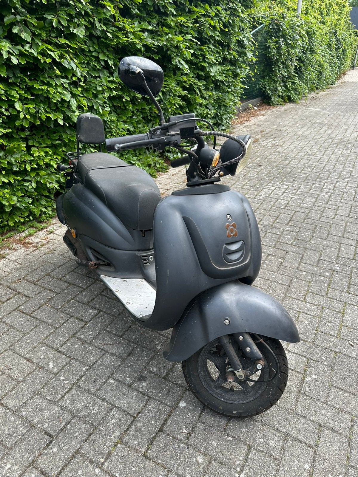 AGM Retro scooter 50cc, Fietsen en Brommers, Ophalen, Gebruikt, Benzine, 50 cc