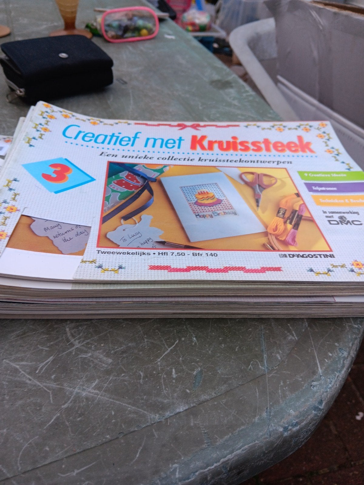Creatief met kruissteek, Ophalen
