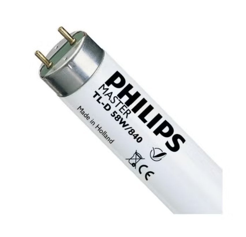 39 x Philips TL5 HO 54W 840 (MASTER) | 115cm - Koel Wit, Autres culots, Blanc froid, Dimmable, Tube fluorescent
