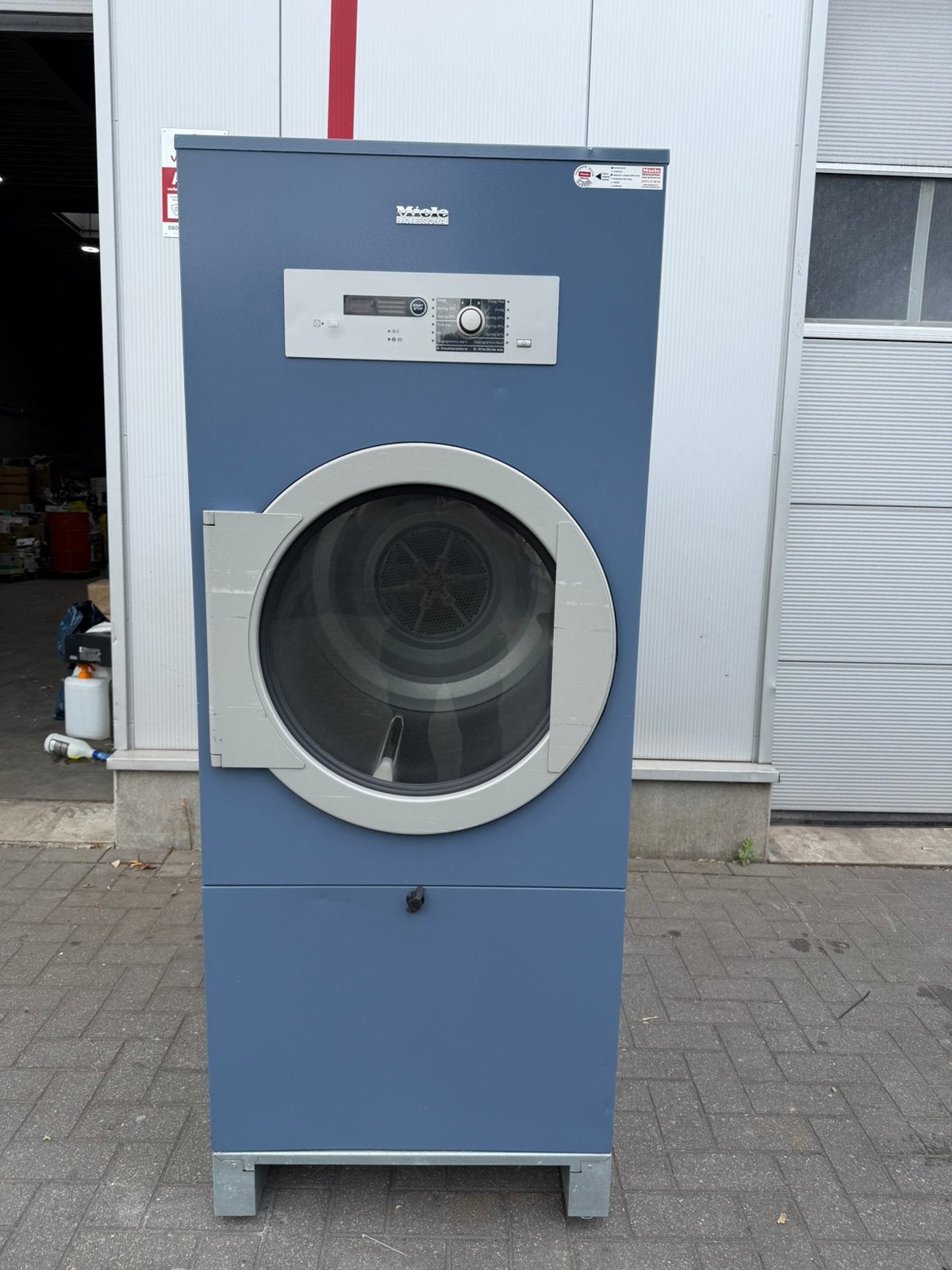 Miele Professional 8303 SL droogkast 12 15 kg  bouwjaar 2018, Ophalen, Info@miele.de, Miele, Zo goed als nieuw