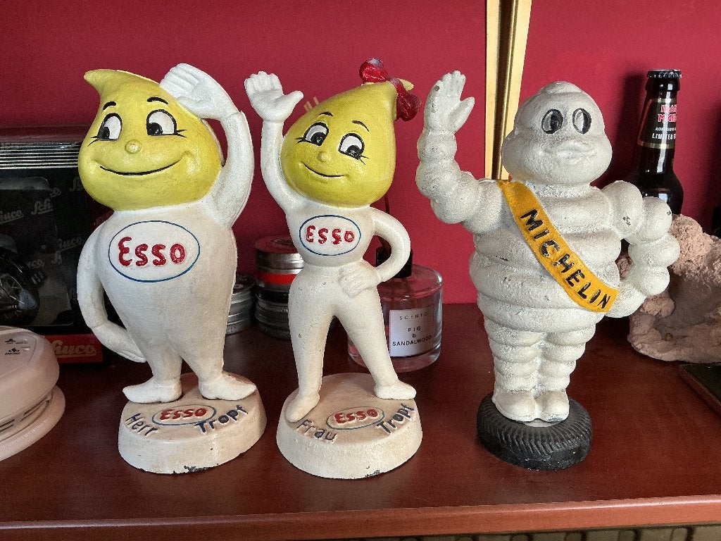 Bibendum Michelin reclamebeeldje, Enlèvement