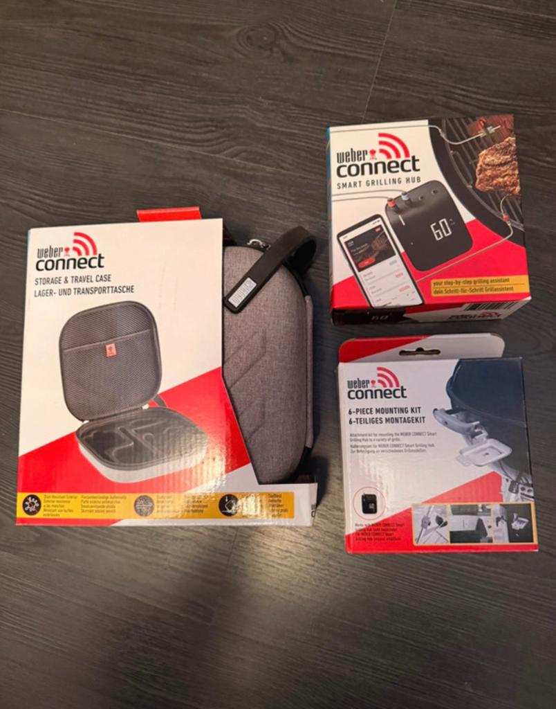 Weber Connect complete set BBQ, Tuin en Terras, Barbecue-accessoires, Ophalen of Verzenden, Nieuw