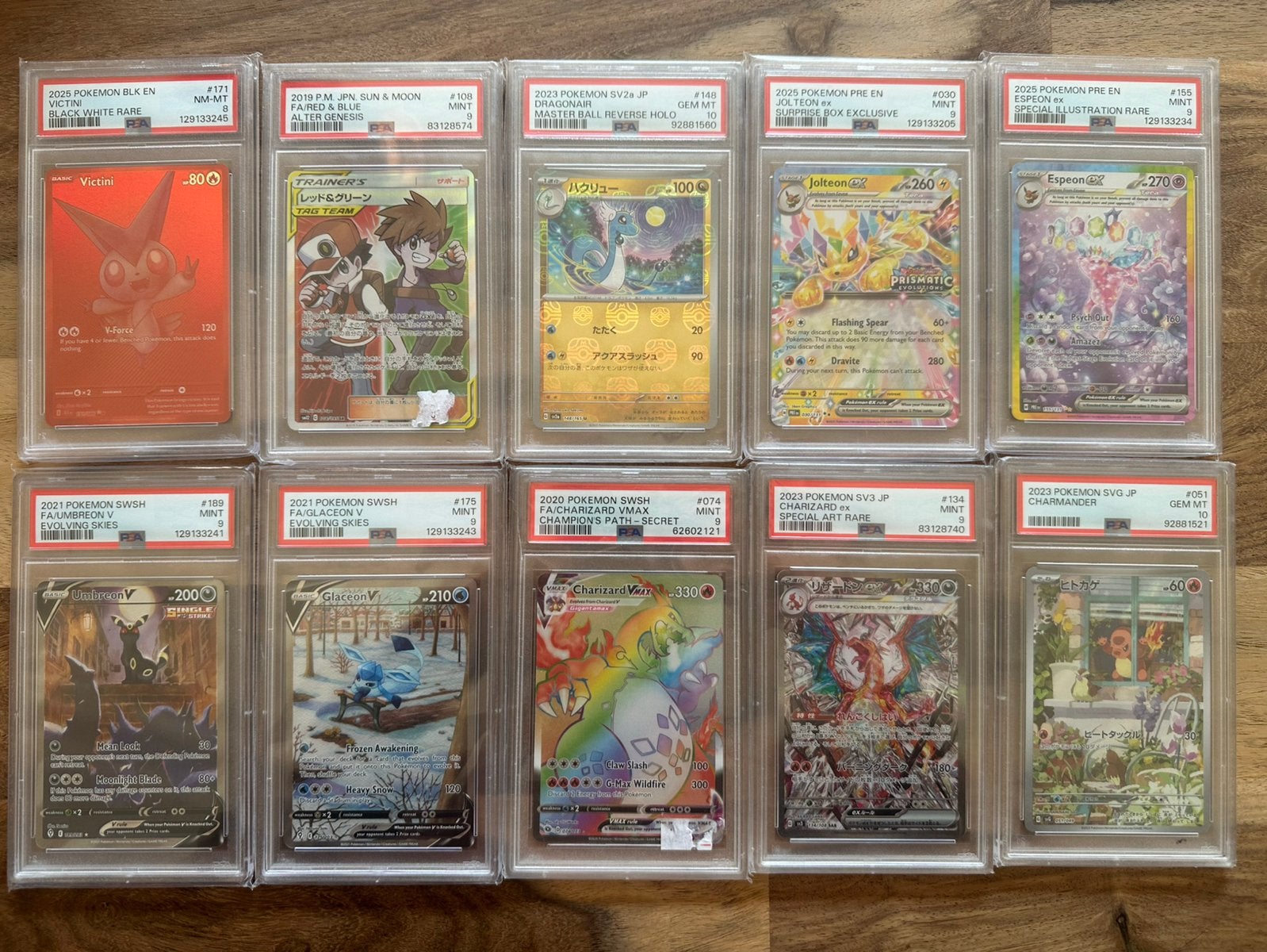Gezocht Pokemon PSA Slabs, Ophalen, Zo goed als nieuw