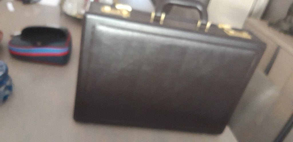 Porte-documents en cuir pour homme, Enlèvement, Comme neuf, Cuir, Clé