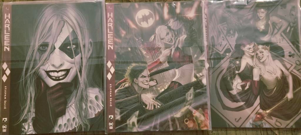 Harleen Complete Set 1-2-3 (DC Black Label) – Stjepan Šejić, Complete serie of reeks, Ophalen of Verzenden, Nieuw, Amerika