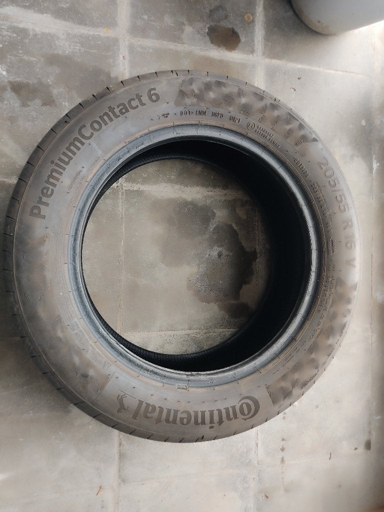 Pneus Continental Premium Contact6 205/55 R16 V, Enlèvement ou Envoi, 16 pouces, Véhicule de tourisme, Pneus été