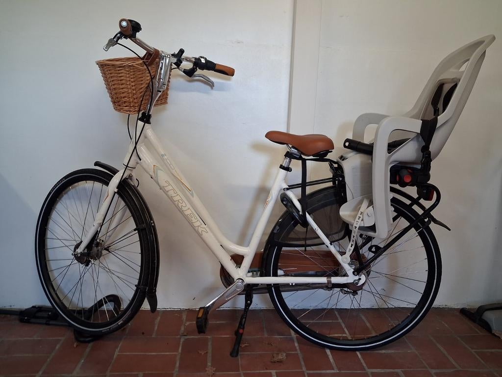 Mooie damesfiets met kinderzitje, Fietsen en Brommers, Ophalen